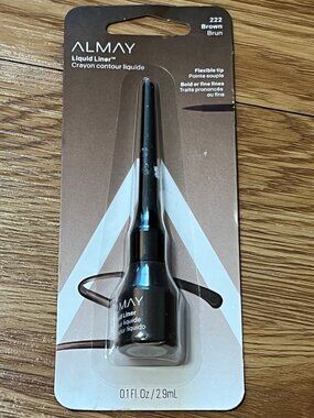 Almay Liquid Liner Eyeliner, 0.1 fl oz- 222 Brown